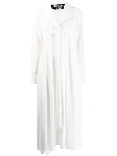 Jacquemus Saint Jean Shirt Dress - White