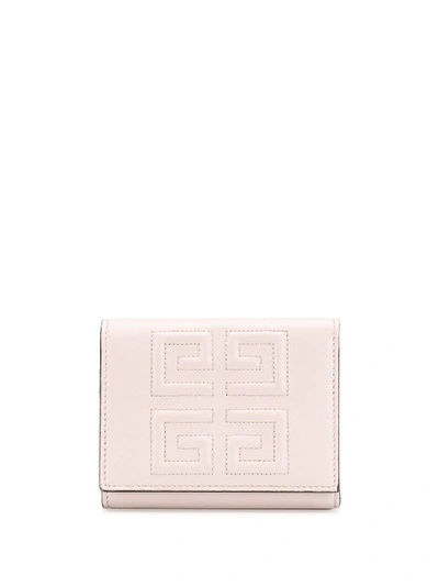 Givenchy Stitched Logo Wallet - Pink