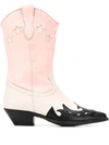 Leqarant Star Western Style Boots - Pink