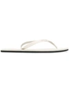 Ecoalf Logo Flip Flops In Grey