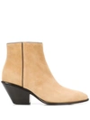 GIUSEPPE ZANOTTI POINTED ANKLE BOOTS