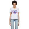KENZO KENZO WHITE LIMITED EDITION EMBROIDERED TIGER T-SHIRT