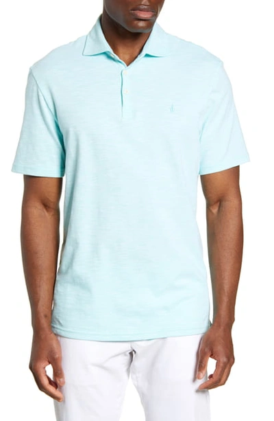 Johnnie-o Coffman Classic Fit Short Sleeve Pique Polo In Palm