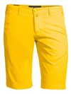Kiton Seersucker Shorts In Yellow