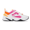 NIKE NIKE WHITE AND PINK M2K TEKNO SNEAKERS