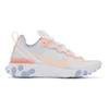 Nike Women's React Element 55 Sneaker In 601 Pale Pi