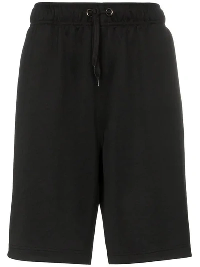 Burberry Icon Stripe Shorts In 1002 Black