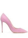 CASADEI CASADEI GLITTERED PUMPS - PINK