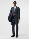 BURBERRY Classic Fit Windowpane Check Wool Suit