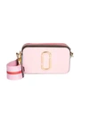 Marc Jacobs The Snapshot Coated Leather Camera Bag In Diva Pink Multi