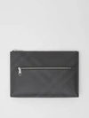 BURBERRY London Check Zip Pouch