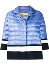 HERNO HERNO QUILTED JACKET - PURPLE