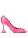 Amina Muaddi Begum 95 Pumps In Pink