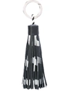 PROENZA SCHOULER PROENZA SCHOULER FRINGE CHARM - BLACK