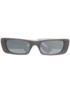 Gucci Eyewear Rectangular Frame Sunglasses - Grey