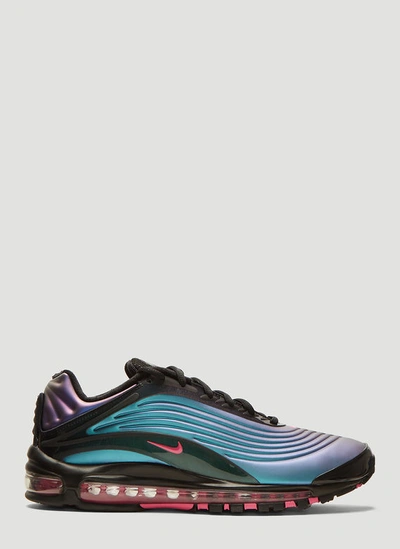 Nike Air Max Deluxe Trainers In Blue In 004 Black/lsrfcs
