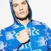 LACOSTE MEN'S OLYMPIC HERITAGE COLLECTION BY LACOSTE PRINT ZIP HOODIE - 3XL - 8