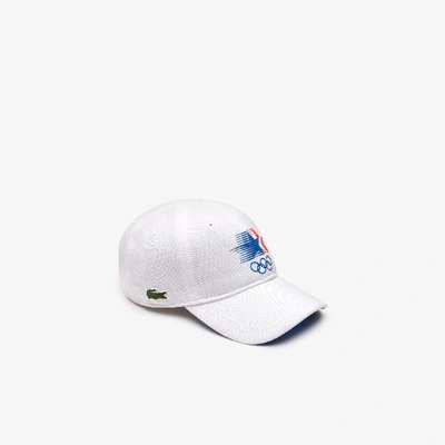 LACOSTE Men's Olympic Heritage Collection Cotton Cap 