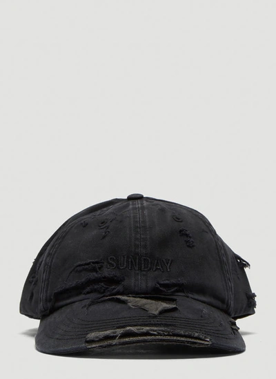 Reebok Weekday Sunday Baseball Cap In Black | ModeSens