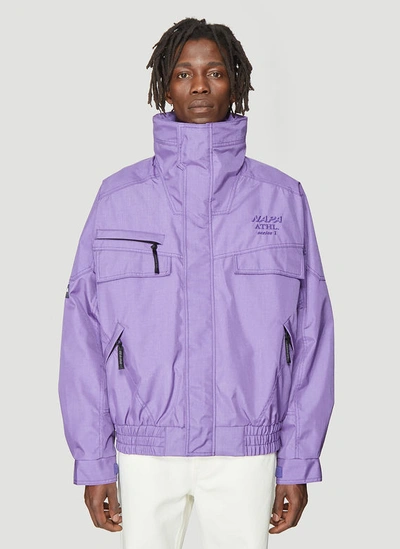 X Napapijri Allos Jacket In Purple