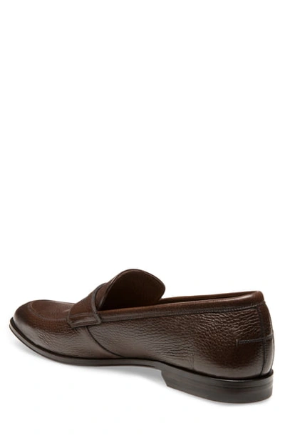 Bally Webb Leather Penny Loafer In Brown