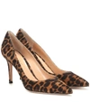 GIANVITO ROSSI GIANVITO 85 SUEDE PUMPS,P00398255