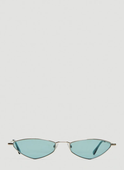 Andy Wolf Eliza Sunglasses In Blue