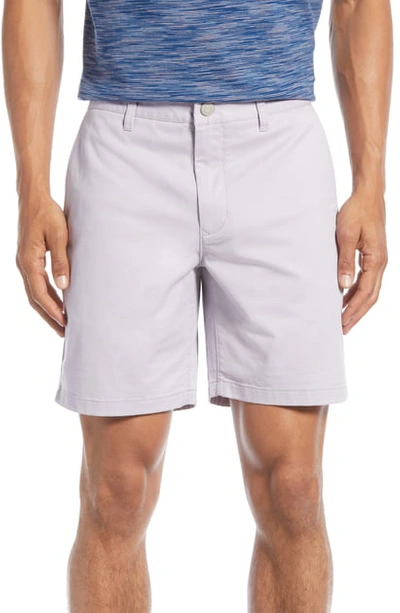 Bonobos Stretch Washed Chino 7-inch Shorts In Lavender Cloud
