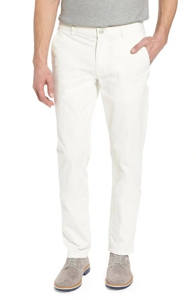 Bonobos Tailored Fit Stretch Washed Cotton Chinos In Bright White