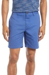 Bonobos Stretch Washed Chino 7-inch Shorts In Blue Macaw