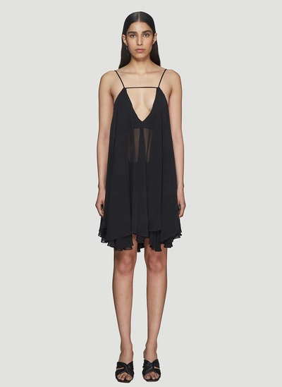 princess polly baby blue dress Jacquemus Black Halter Neck Mini Dress for Women Online USA at Darveys.com main image 1