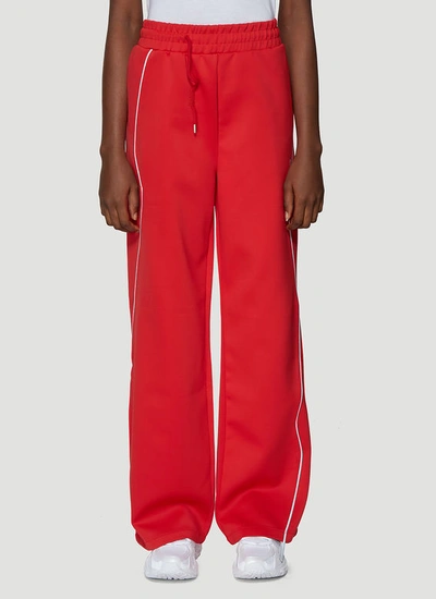 Ader Error Ade Track Pants In Red