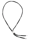 AMBUSH AMBUSH LOGO BOLO TIE NECKLACE