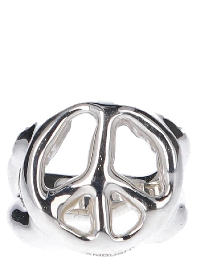 Ambush Peace Ring In Silver