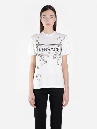 Versace T Shirts In White