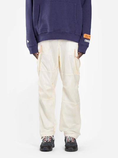 Heron Preston Trousers In White