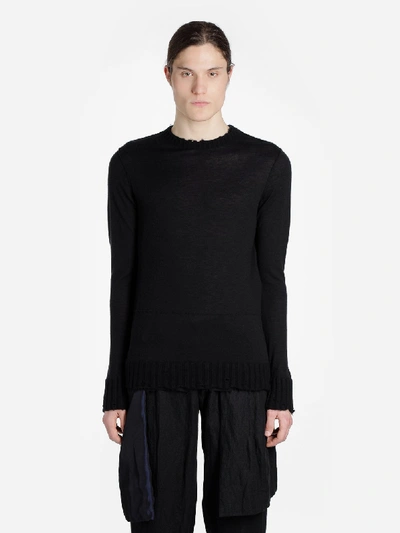 Ziggy Chen Knitwear In Black