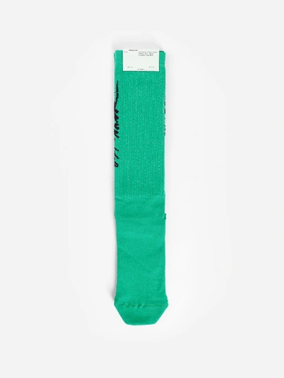 Off-white C/o Virgil Abloh Socks In Green