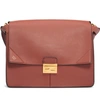 FENDI LARGE KAN U LEATHER SHOULDER BAG,8BT314-A5DY