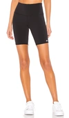 Alo Yoga High-waist Active Biker Shorts In Black