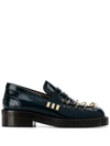 MARNI PIERCED THICK SOLE LOAFERS