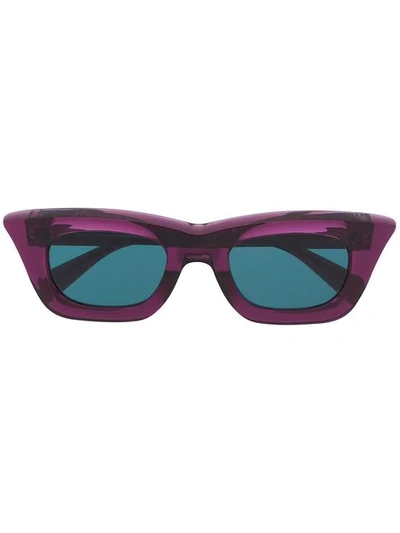 Kuboraum Cat Eye Frame Sunglasses In Purple