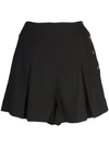 VINCE PLEATED TAILORED SHORTS