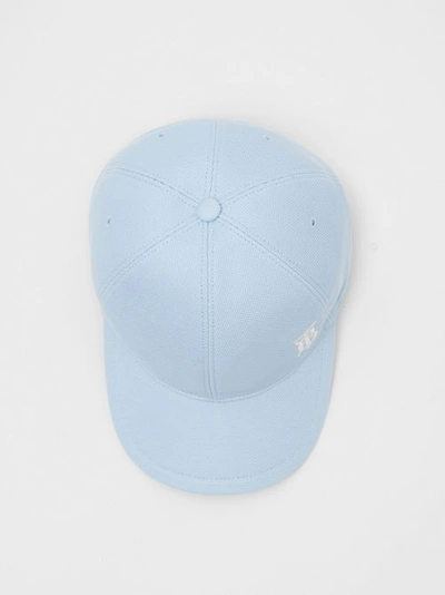 Burberry Monogram Motif Baseball Cap In 페일 블루