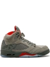 Jordan Air  5 Retro Sneakers In Grey