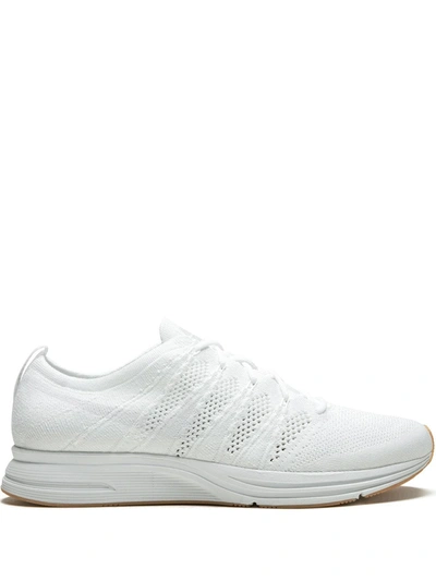 Nike Flyknit Trainer Sneakers In White/white-white