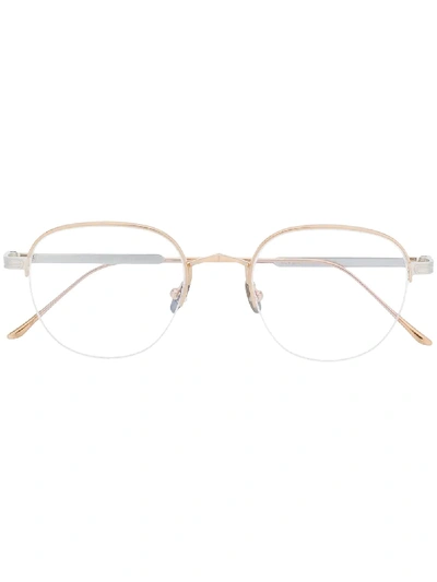 Cartier Round Frame Glasses - Gold