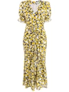 Rixo London Rixo Ariel Dress - Yellow