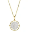PHILLIPS HOUSE Affair 14K Yellow Gold & Diamond Infinity Spinner Necklace