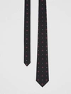 BURBERRY Classic Cut Graphic Silk Wool Jacquard Tie